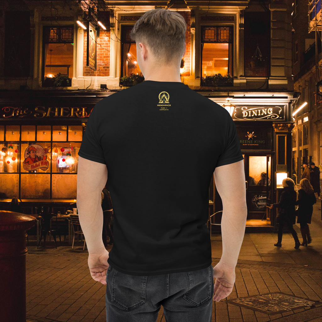 RNC Essential Artist's Classic Tee black back product image.
