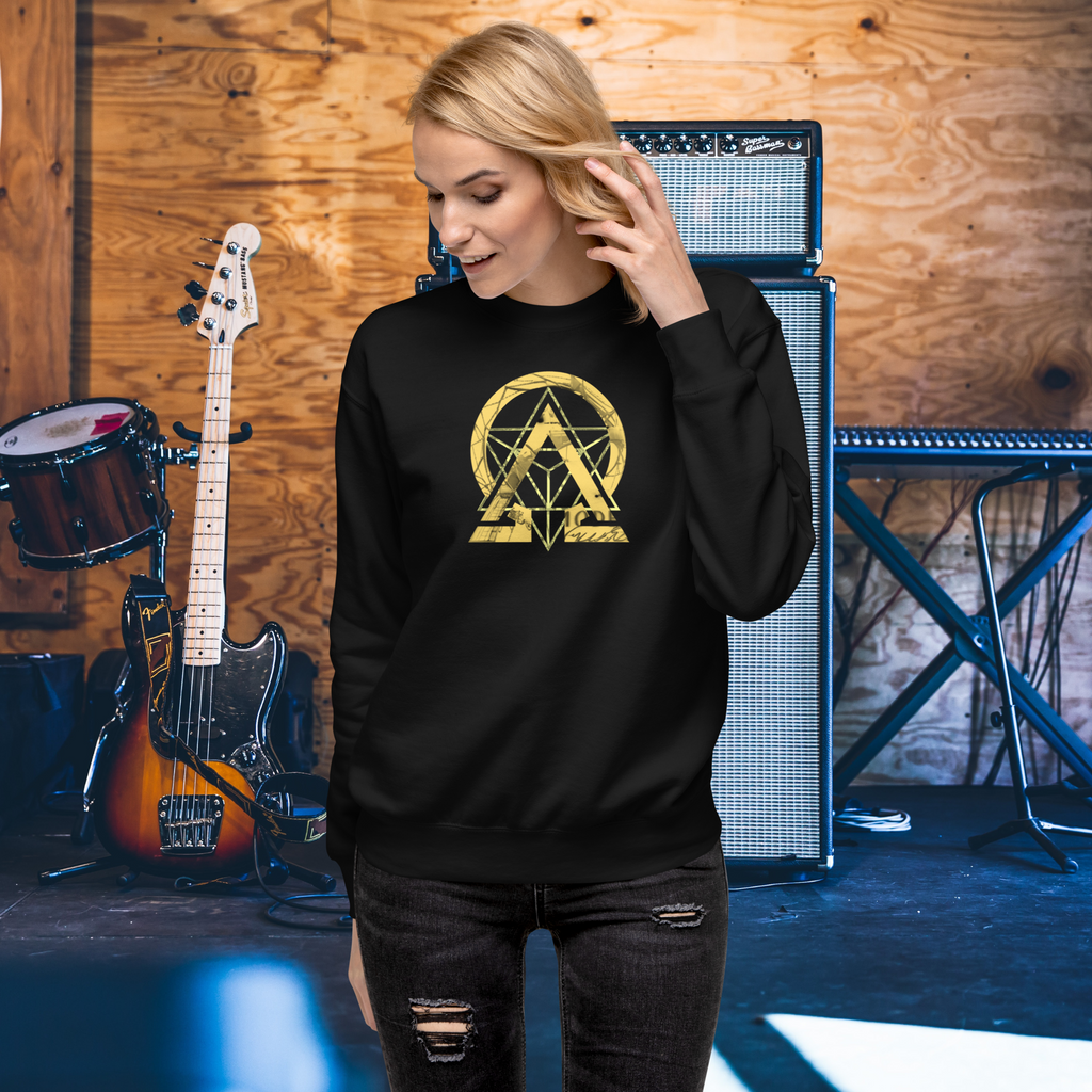 RNC Essential Artist's Premium Sweatshirt black side product image.