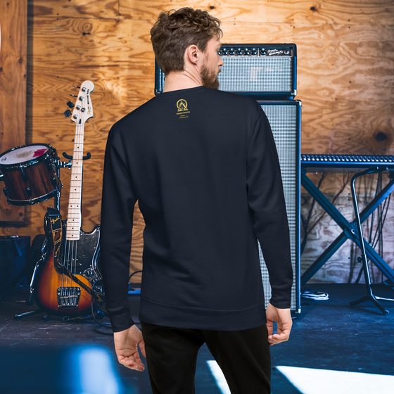 Navy RNC Essential Artist's Premium Sweatshirt, seamlessly combining a rich deep blue tone with superior comfort and warmth for passionate artists and creatives.