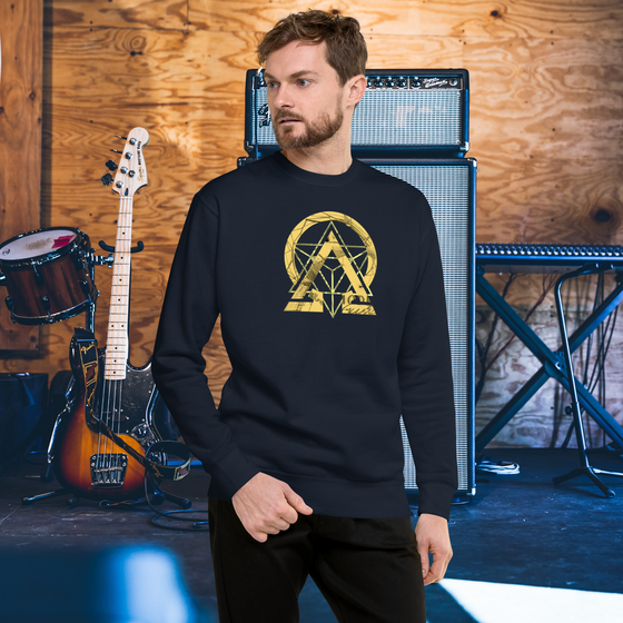 Navy RNC Essential Artist's Premium Sweatshirt, seamlessly combining a rich deep blue tone with superior comfort and warmth for passionate artists and creatives.