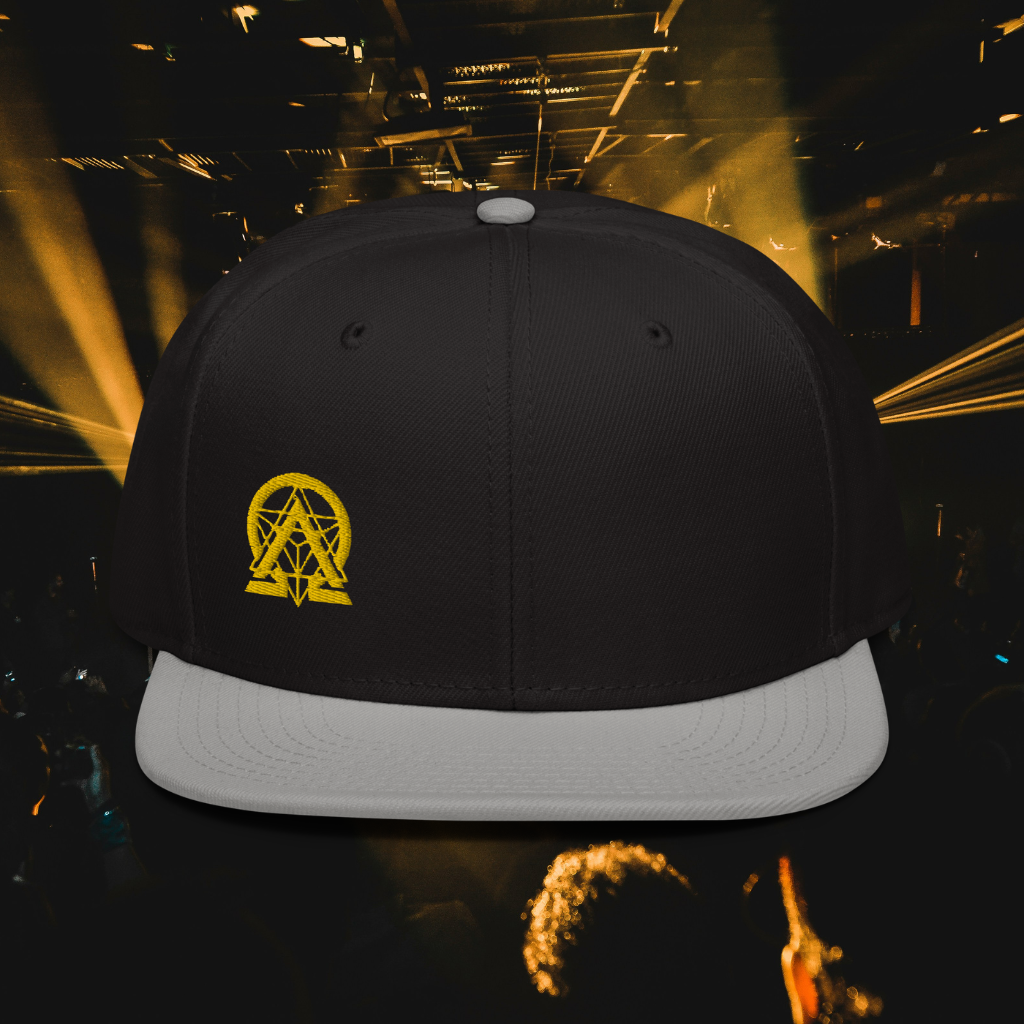 rnc4music Snapback-Cap – Navy Vorderseite