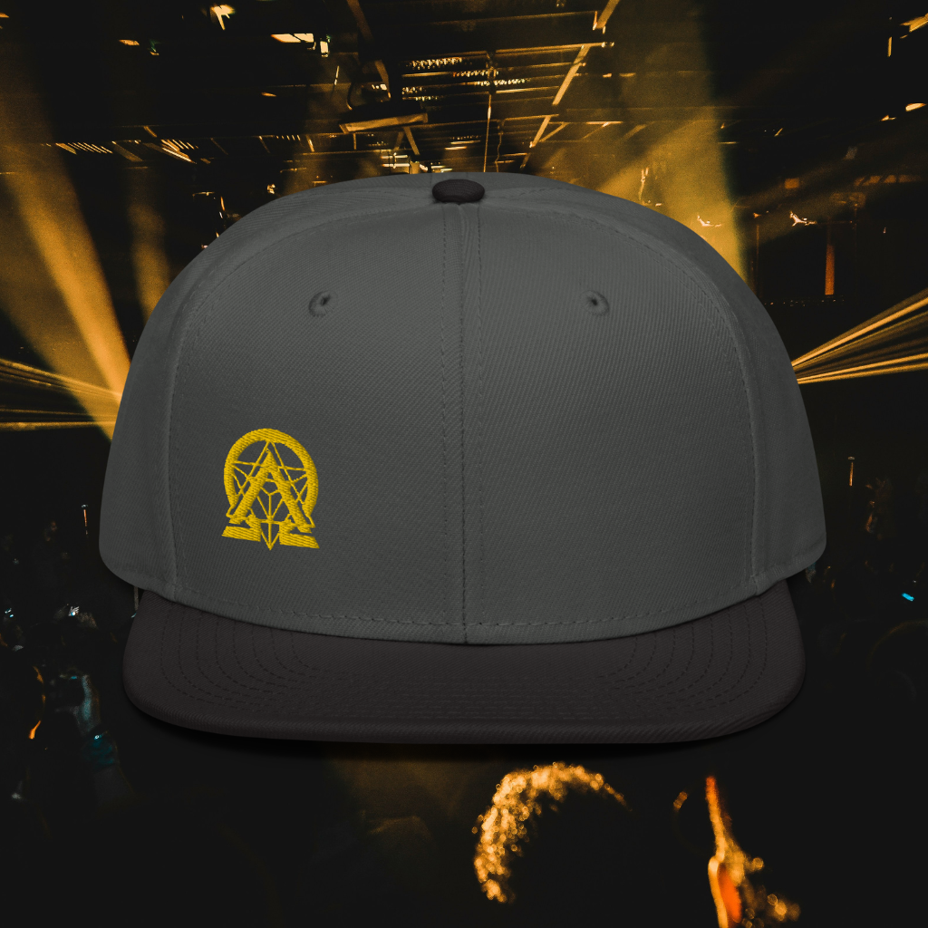 rnc4music Snapback-Cap – Anthrazit Vorderseite