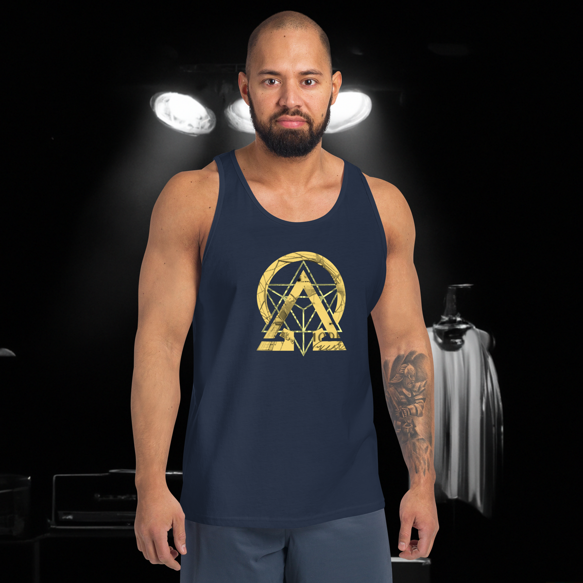 rnc4music Tank Top „Essential“ – Navy