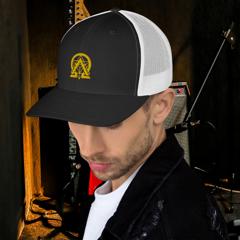 rnc4music Trucker-Cap – Navy Vorderseite