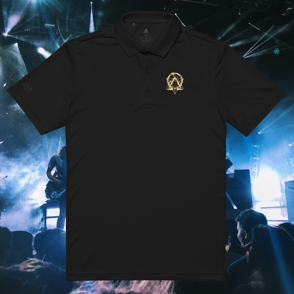 RNC Organization Premium Polo charcoal side product image.