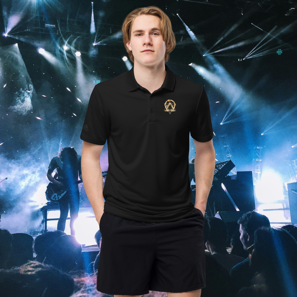 RNC Organization Premium Polo black side product image.