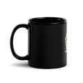 Resonance Black Glossy Mug handle product image.