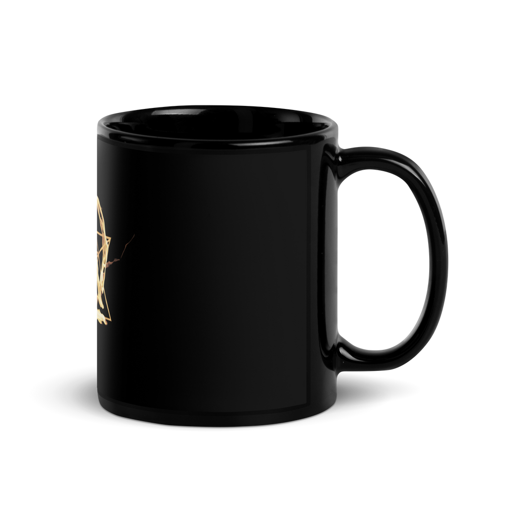 Resonance Black Glossy Mug side product image.