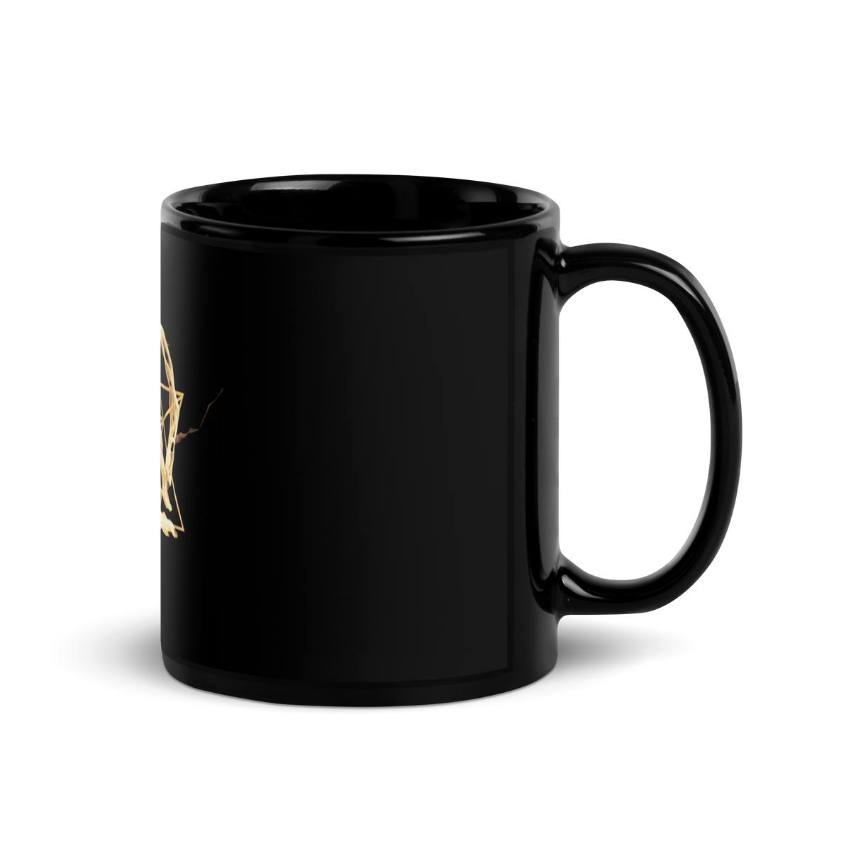 rnc4music Tasse Schwarz – Seitenansicht