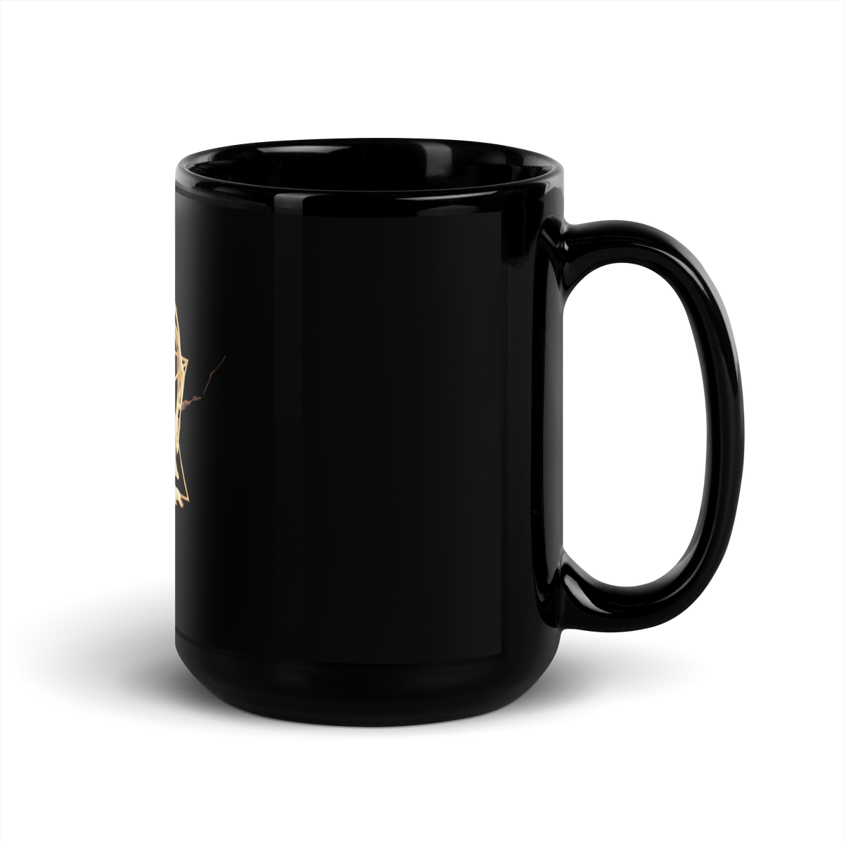 rnc4music Tasse Schwarz – auf dem Schreibtisch