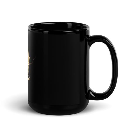 Black Glossy Mug