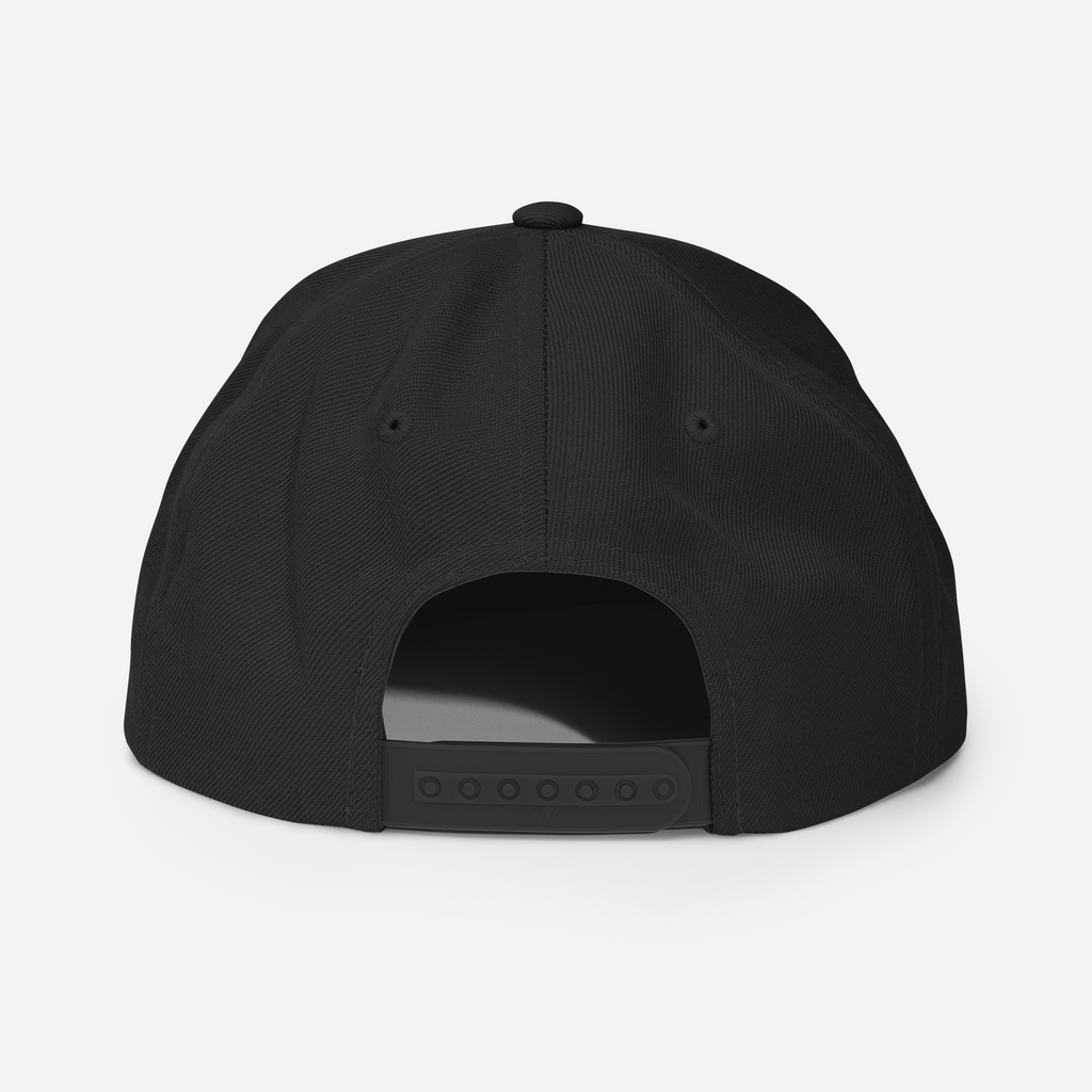 Tenacious Tribute Snapback Hat black side product image.