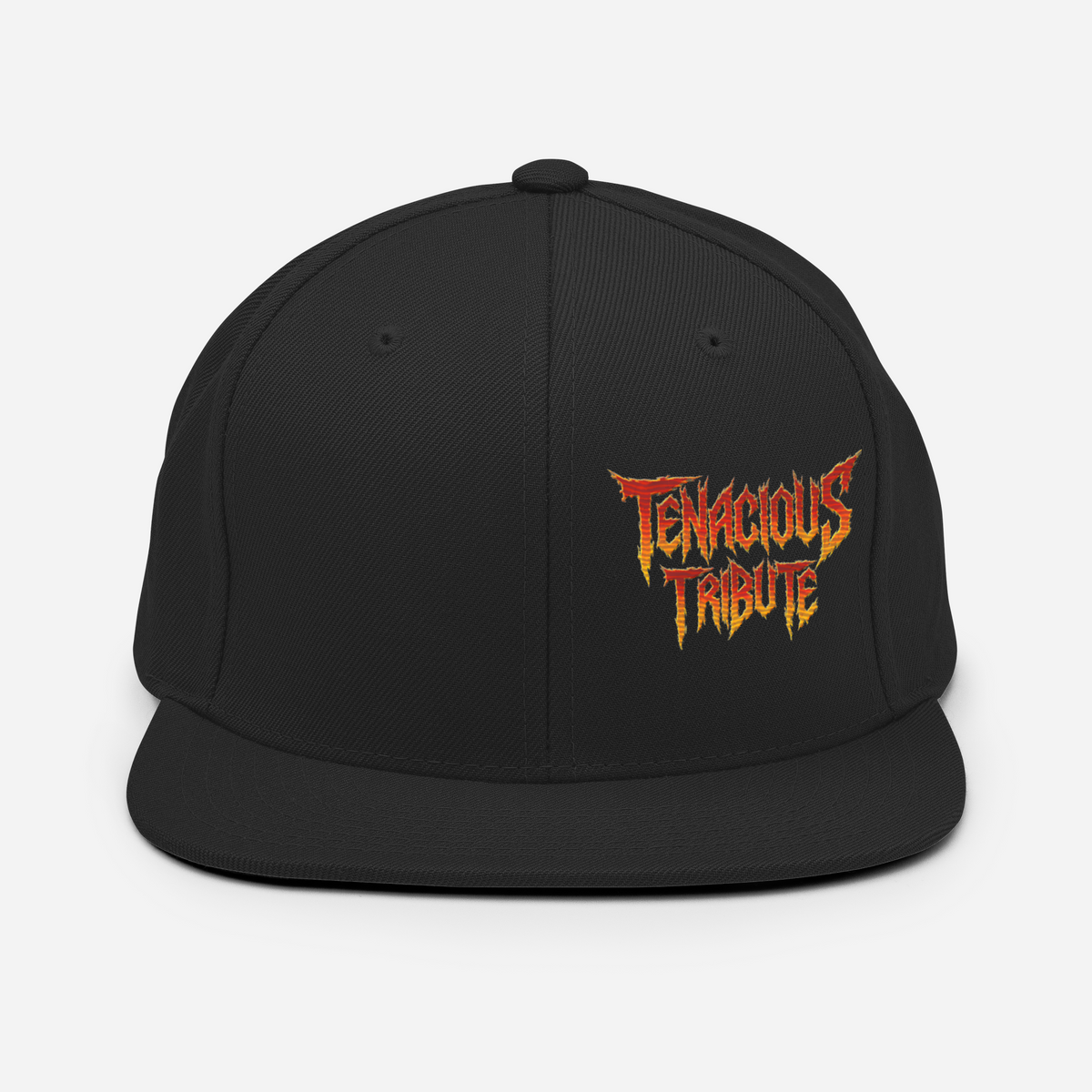 Tenacious Tribute Snapback-Cap – Schwarz Rückseite