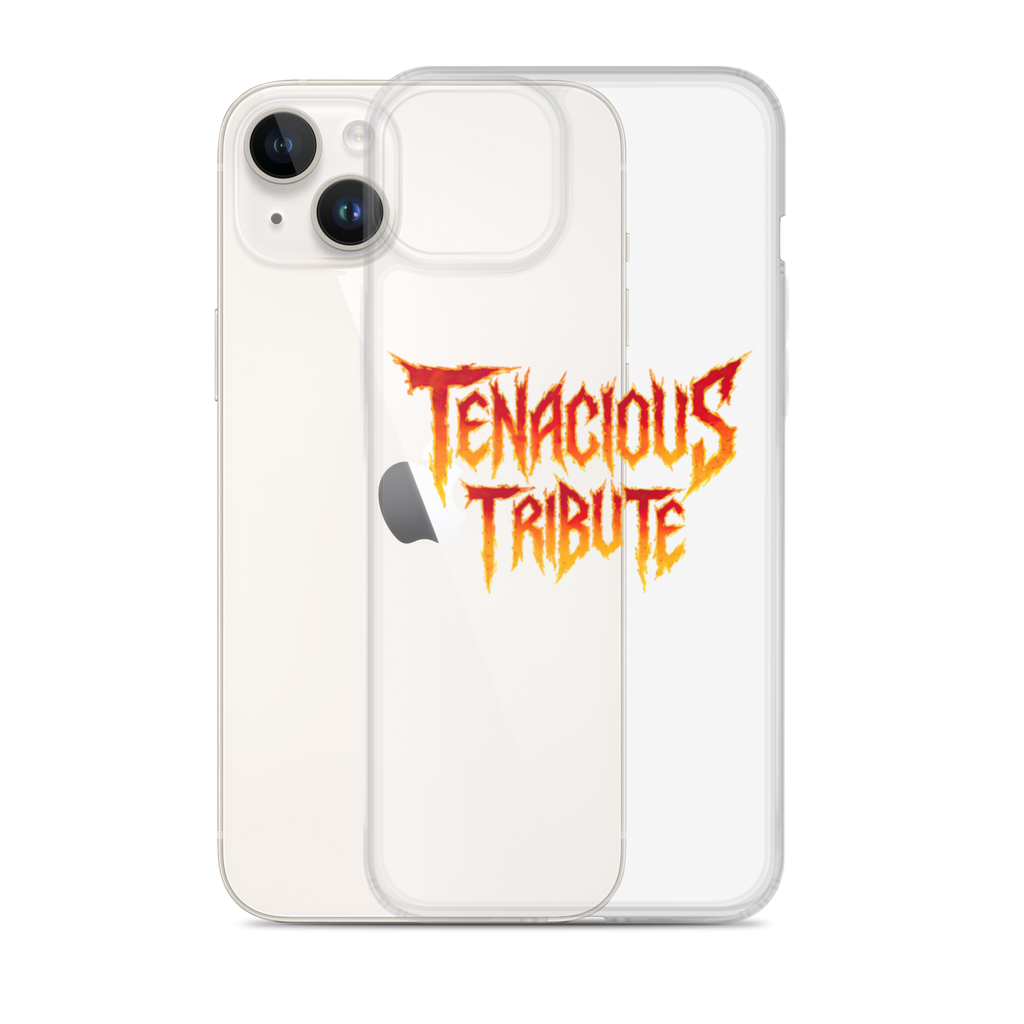 Resonance Clear Case for iPhone 14 Plus with phone view.