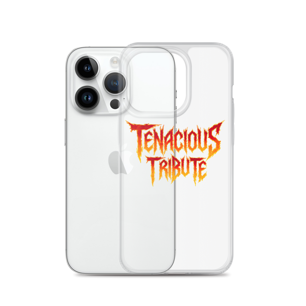 Resonance Clear Case for iPhone 14 Pro with phone view.