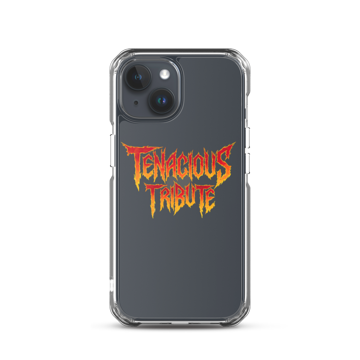 rnc4music iPhone-Hülle transparent – iPhone 15, am Handy