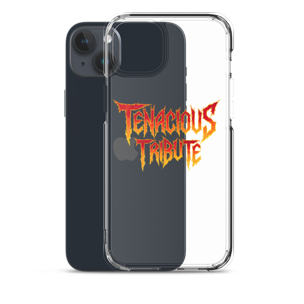 Resonance Clear Case for iPhone 15 Plus with phone view.