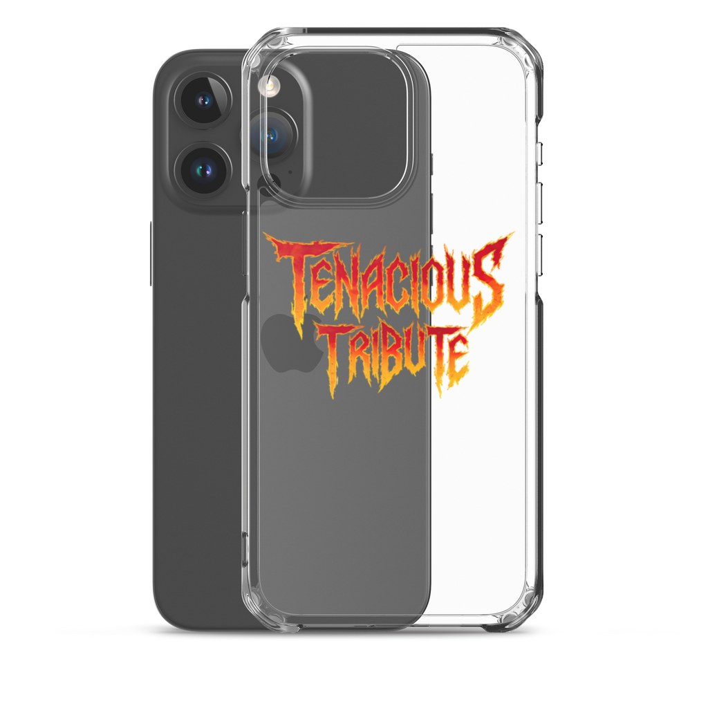Resonance Clear Case for iPhone 15 Pro Max with phone view.
