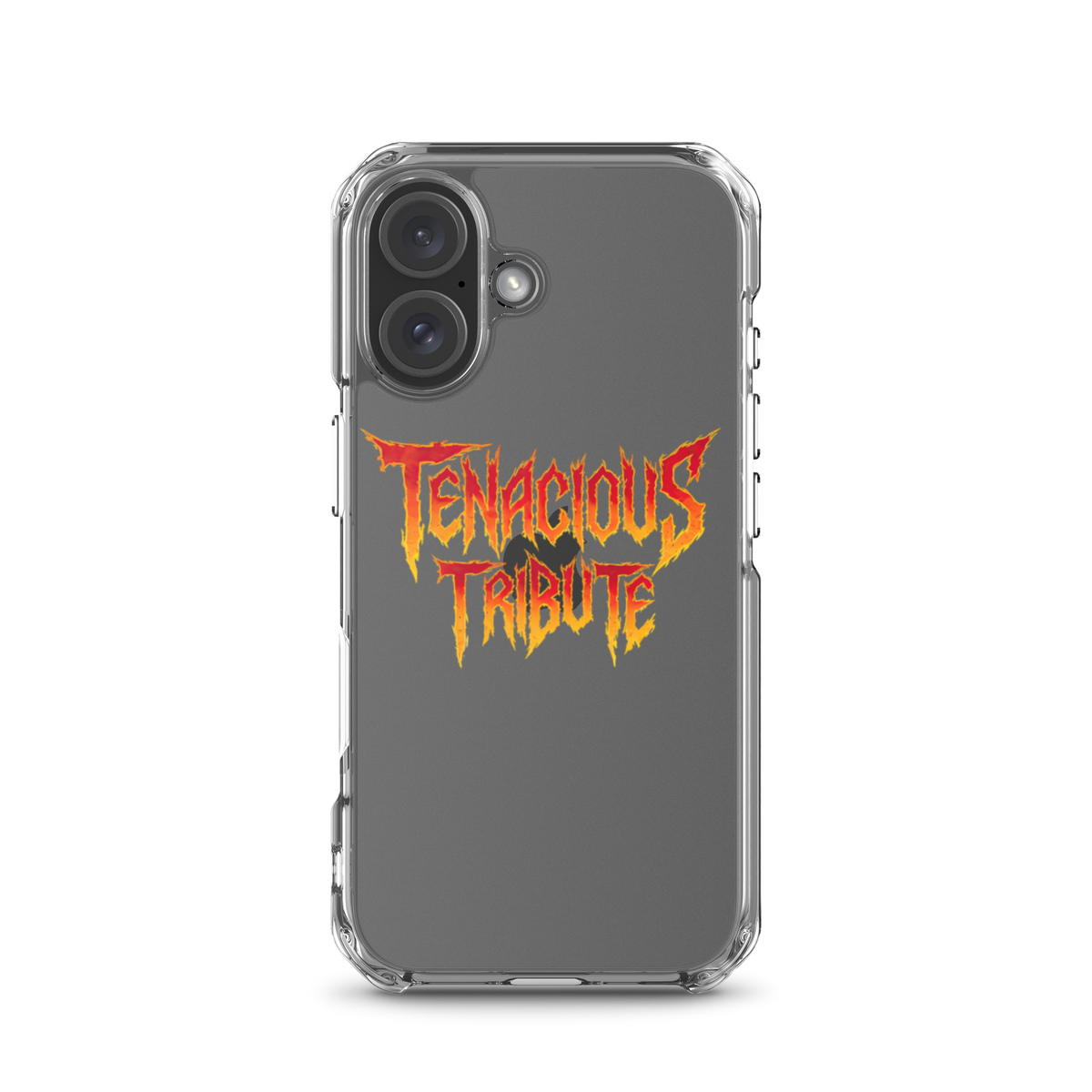 rnc4music iPhone-Hülle transparent – iPhone 16, am Handy