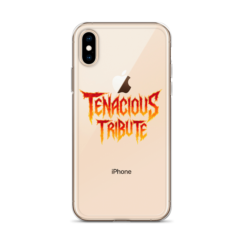 Resonance Clear Case for iPhone X/XS alternate on phone view.