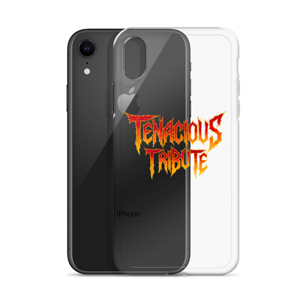 Resonance Clear Case for iPhone XR with phone view.