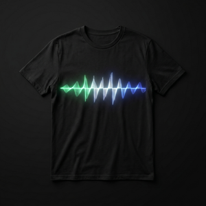 Community Frequency Tee artwork product image.