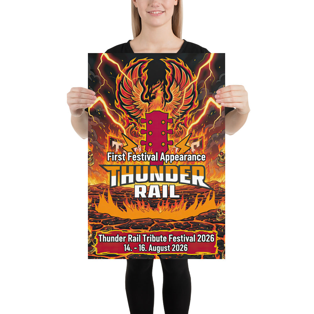 rnc4music Poster auf Fotopapier – gerahmt