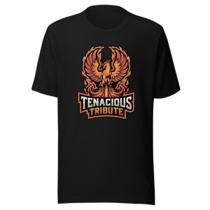 Tenacious Tribute Phoenix Logo Tee Printful mockup