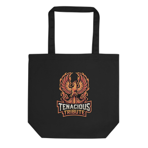 Tenacious Tribute Phoenix Logo Eco Tote Printful mockup