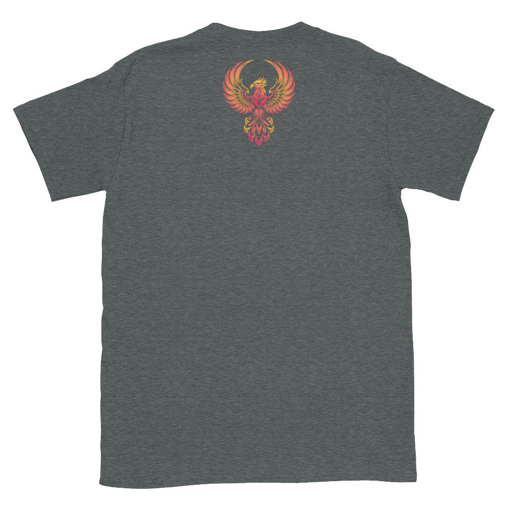 Tenacious Tribute T-Shirt white side product image.