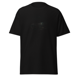 Late Night Transit Tee black front product image.
