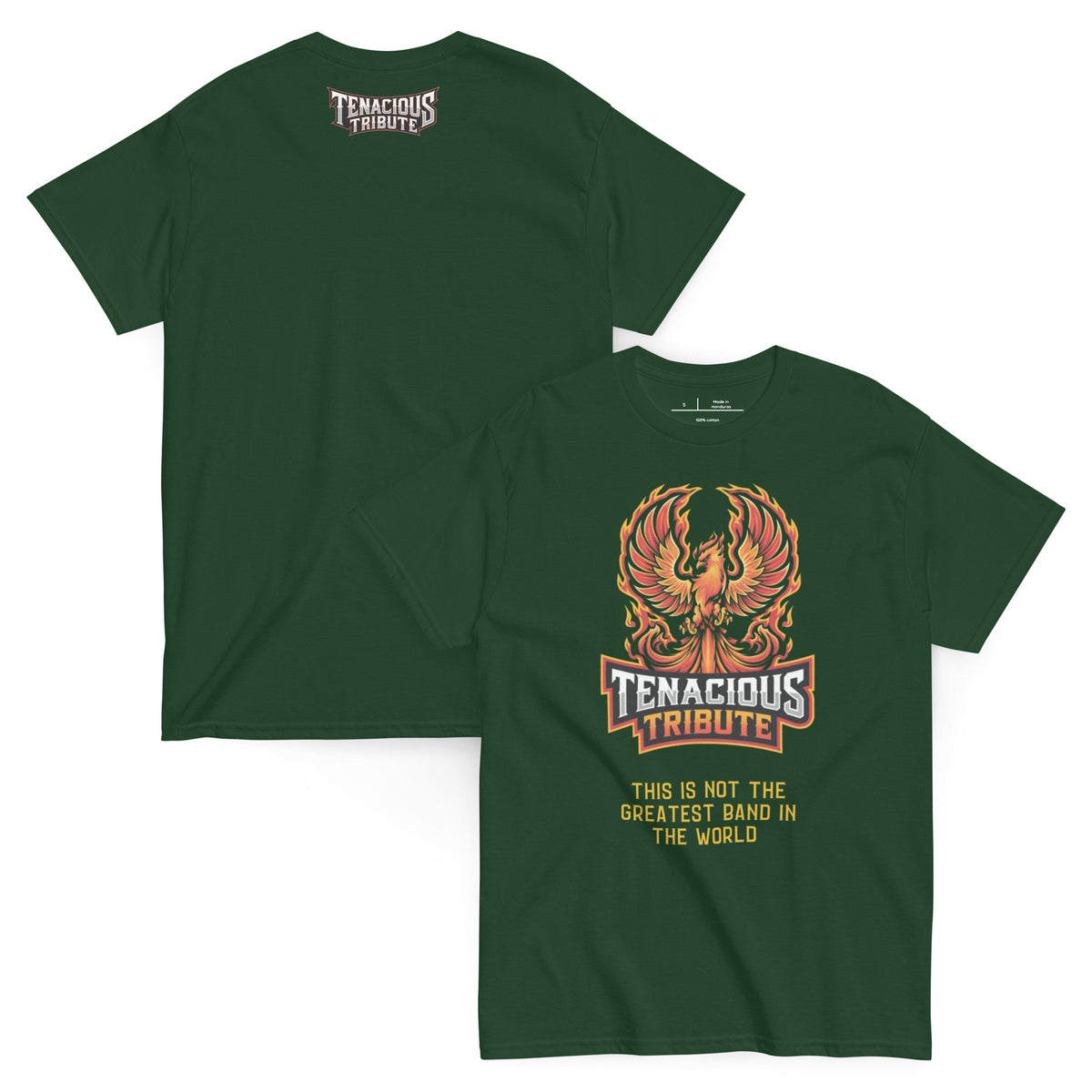 Tenacious Tribute Logo Tee product detail image.