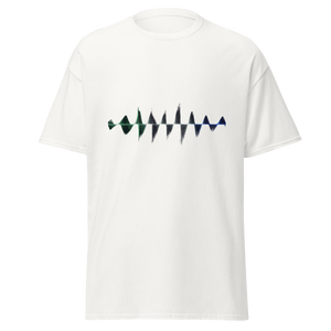 Community Frequency Tee white front product image.
