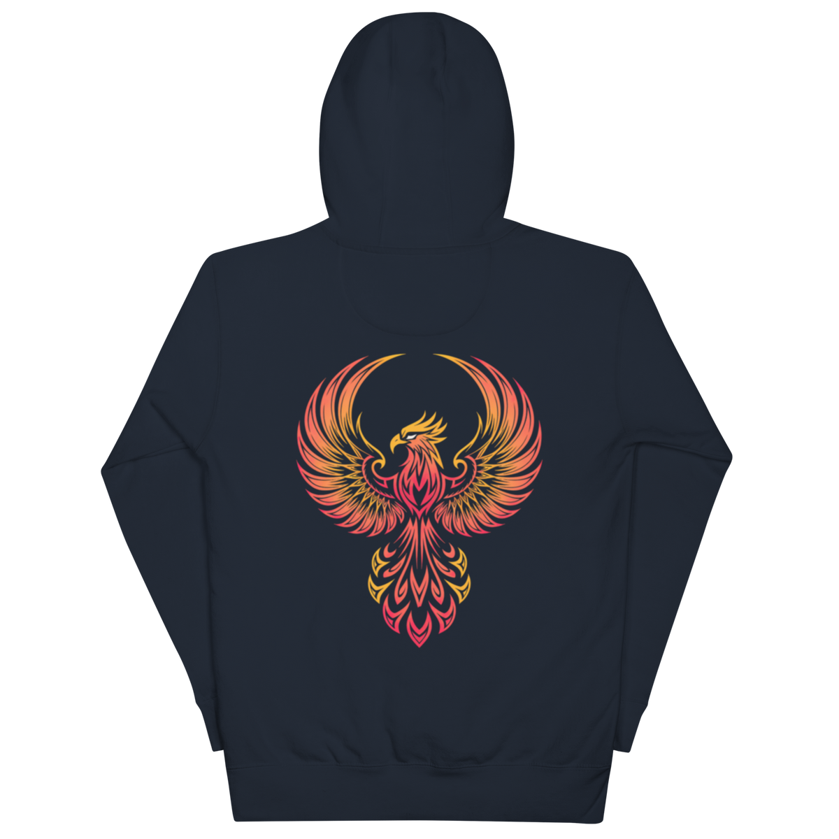 rnc4music Hoodie – Navy Vorderseite